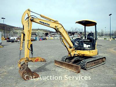 2007 TRACK EXCAVATORS KOMATSU PC35MR-2