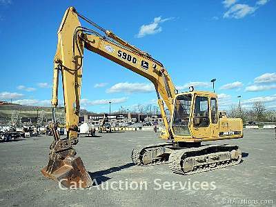 1995 TRACK EXCAVATORS JOHN DEERE 590D