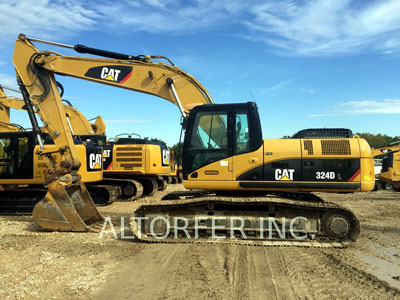 2007 TRACK EXCAVATORS CATERPILLAR 324DL