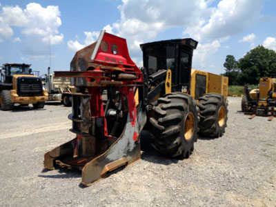 2012 FORESTRY - FELLER BUNCHERS - WHEEL CATERPILLAR 553C