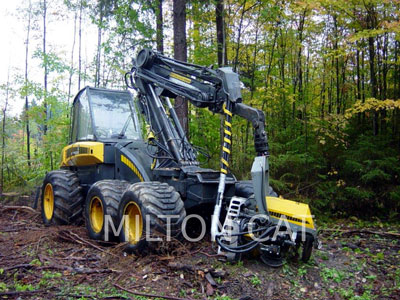 2002 FORESTRY - HARVESTER PONSSE ERGO