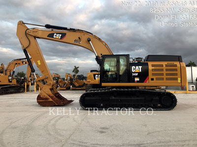 2019 TRACK EXCAVATORS CATERPILLAR 349FL