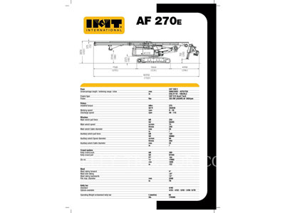 2012 DRILLS IMT AF270D