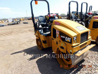 2020 VIBRATORY DOUBLE DRUM ASPHALT CATERPILLAR CB22B