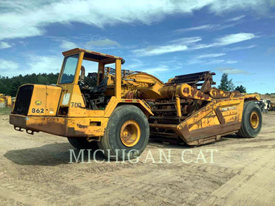 1985 WHEEL TRACTOR SCRAPERS DEERE & CO. 862