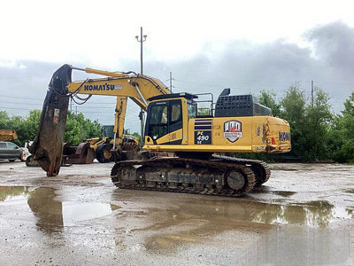 2018 Scrap Processing KOMATSU Komatsu PC490LC-11